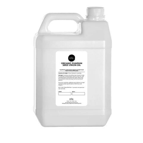 Orku Organic Pumpkin Seed Oil 5L Cosmetic Grade Cold Pressed Carrier Oil