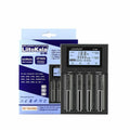 LiitoKala Lii-M4 Smart Battery Charger LCD - 4-Slot USB for 18650 AA AAA Li-ion - SuperSaverAU - view 1