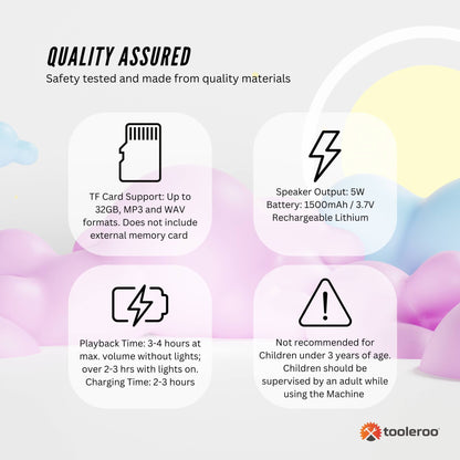 Mini Karaoke Machine and 2x Wireless Microphones Portable Bluetooth Speaker Pink