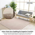 Kitchee Tatami Style Foam Floor Mat – Cream 200 x 200 x 3cm