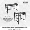 Kitchee Microwave Single Shelf - Expanding Storage Rack Kitchen Organiser Stand - SuperSaverAU - view 6
