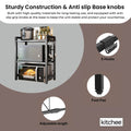 Kitchee Microwave Double Shelf - Expanding Storage Rack Kitchen Organiser Stand - SuperSaverAU - view 4