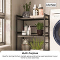 Kitchee Microwave Double Shelf - Expanding Storage Rack Kitchen Organiser Stand - SuperSaverAU - view 5