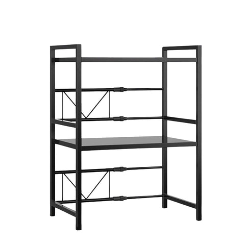 Kitchee Microwave Double Shelf - Expanding Storage Rack Kitchen Organiser Stand - SuperSaverAU - view 1