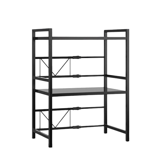 Kitchee Microwave Double Shelf - Expanding Storage Rack Kitchen Organiser Stand