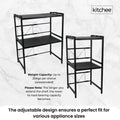 Kitchee Microwave Double Shelf - Expanding Storage Rack Kitchen Organiser Stand - SuperSaverAU - view 6