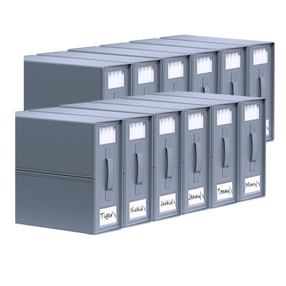 10x Kitchee Foldable Bed Sheet Storage Box – Linen & Closet Organiser Grey