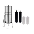 Orku 11L Gravity Benchtop Water Filter + Gauge-Stainless Steel Fluoride Removal - SuperSaverAU - view 1