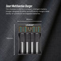 LiitoKala Lii-402 Smart Battery Charger - 4-Slot USB for 18650 AA AAA Li-ion NiMH - SuperSaverAU - view 3