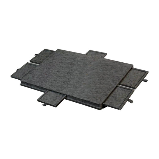 Premium Puzzle Board 1500pcs with Folding Stand & 6 Drawers - Grey