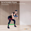 Social Hike 5-Pack Resistance Bands - Anti-Slip Latex Workout Loops - SuperSaverAU - view 6