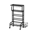 Social Hike Mobile Gym Storage Rack - Organiser for Weights & Accessories - SuperSaverAU - view 1