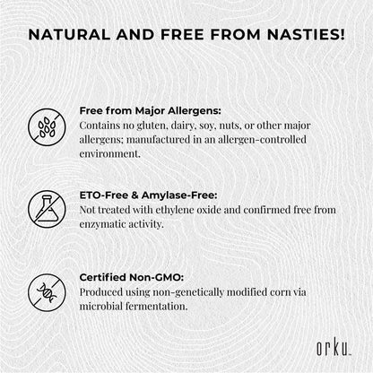 Orku 3Kg Xanthan Gum Thickener Pure Powder 200 Mesh FCC E415 Food Additive TUB