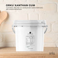 Orku 3Kg Xanthan Gum Thickener Pure Powder 200 Mesh FCC E415 Food Additive TUB - SuperSaverAU - view 2