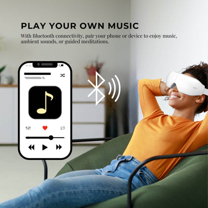 Orku Rechargeable Eye Massager - Vibration Heat Therapy