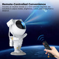 Social Hike Galaxy Star Projector - Colour LED Astronaut Night Light and Remote - SuperSaverAU - view 3