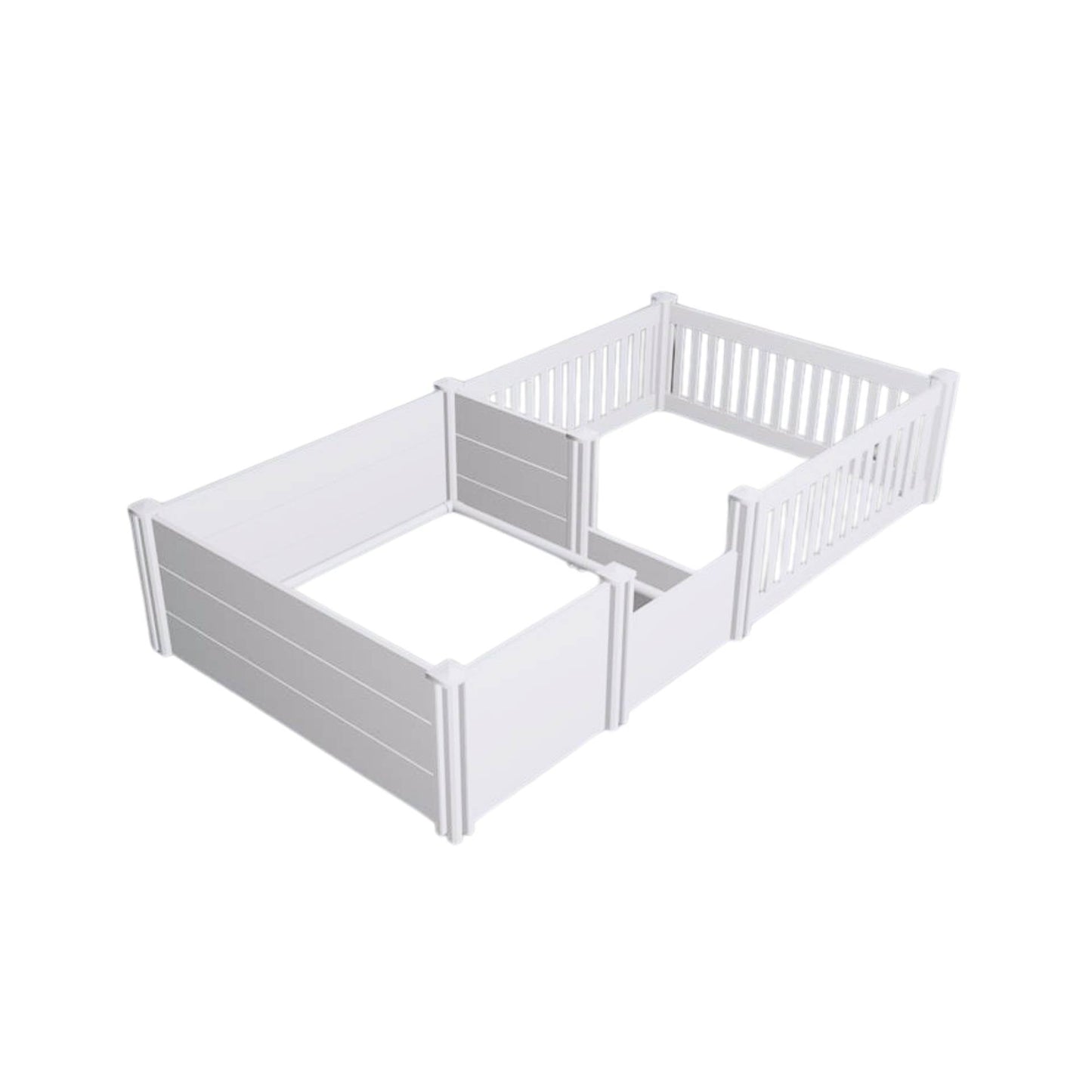 Rooster Farms Deluxe PVC Whelping Box and Playpen Kit 1.9m x 0.95m x 0.48m