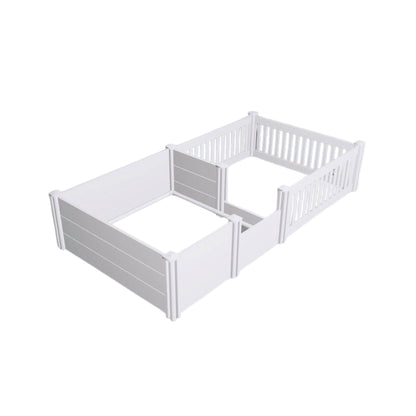 Rooster Farms Deluxe PVC Whelping Box and Playpen Kit 1.9m x 0.95m x 0.48m
