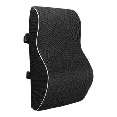 Orku Ergonomic Lumbar Support Cushion - Memory Foam, 43x40x11 cm, Portable, Washable - SuperSaverAU - view 1