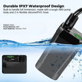 Social Hike Portable Camping Shower Kit - 6000mAh Rechargeable Pump, LED Display - SuperSaverAU - view 6