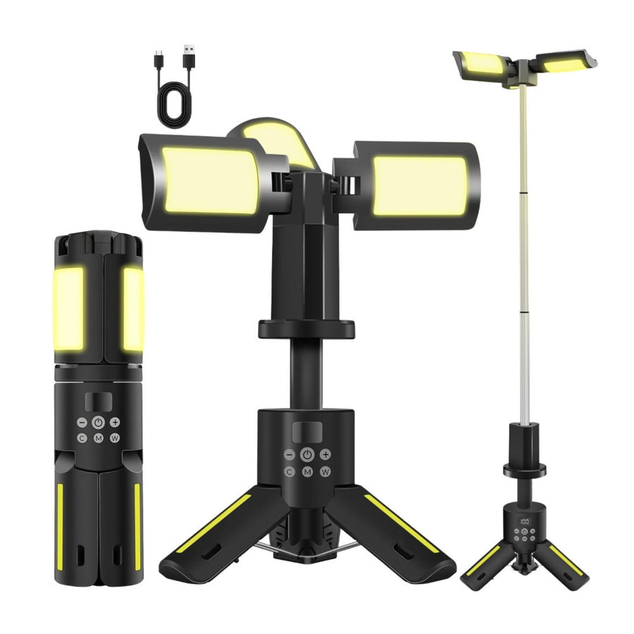 Social Hike Rechargeable Telescopic Camping Light 100cm, 20W Power Bank, IPX6 - SuperSaverAU - view 1