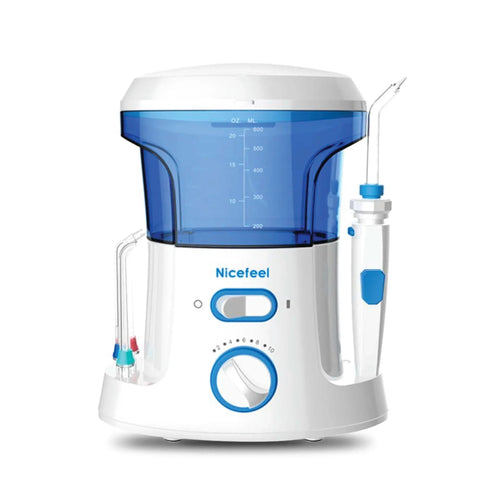 600ml Electric Dental Water Flosser Teeth Irrigator 10 Pressure Settings 7 Tips