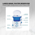 600ml Electric Dental Water Flosser Teeth Irrigator 10 Pressure Settings 7 Tips