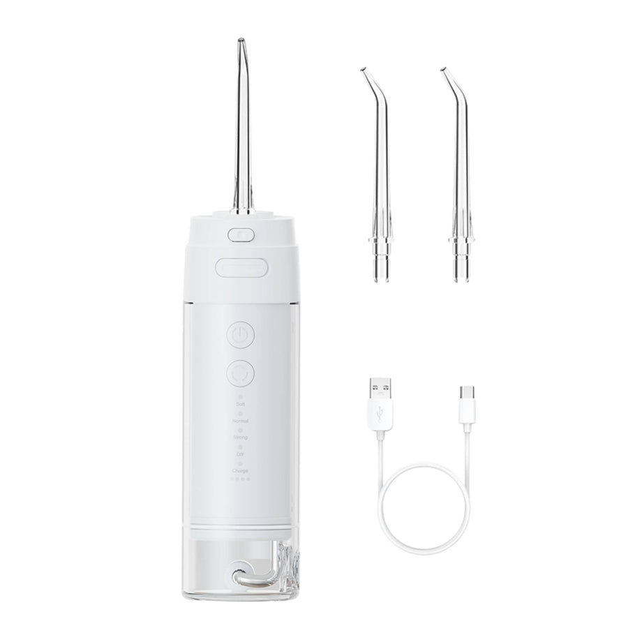 Orku Mini Rechargeable Water Flosser 180ml Travel Oral Irrigator USB-C