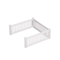 Rooster Farms PVC Dog Playpen Extension 3 Side Enclosure - 1.15m