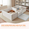Rooster Farms PVC Dog Whelping Box & Playpen Kit - 2.96m x 1.48m
