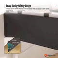 Tooleroo Folding Tray Desk Extender – Black Clamp-On Shelf 65 x 24cm