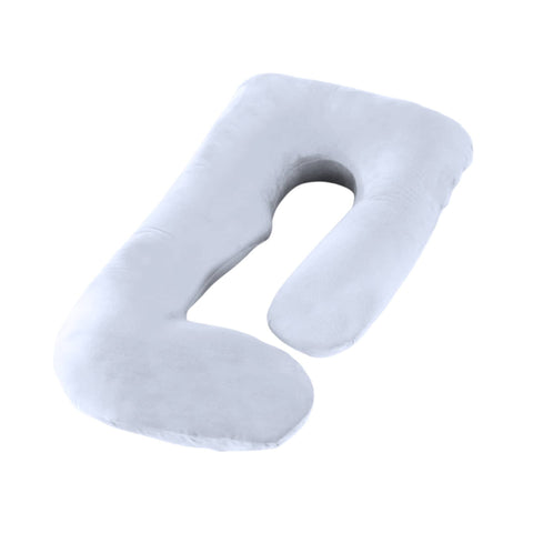 Orku Maternity Pregnancy Pillow – Grey J-Shape Full Body Support