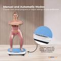 Social Hike KW566 55cm Vibration Plate Machine - Blue