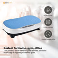 Social Hike KW566 55cm Vibration Plate Machine - Blue