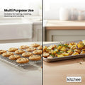 Kitchee 40.5x30.5cm Oven Baking Tray + Cooling Rack 4 Piece Stainless Steel Set - SuperSaverAU - view 5