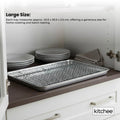 Kitchee 40.5x30.5cm Oven Baking Tray + Cooling Rack 4 Piece Stainless Steel Set - SuperSaverAU - view 6