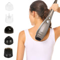 Champagne Handheld Full Body Massager with 6 Adjustable Heads and Vibration Speed Control - SuperSaverAU - view 5