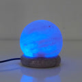 Himalayan Salt Lamp - USB Colour Changing LED - Sphere 0.7kg 8.5cm - SuperSaverAU - view 3