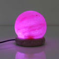 Himalayan Salt Lamp - USB Colour Changing LED - Sphere 0.7kg 8.5cm - SuperSaverAU - view 4
