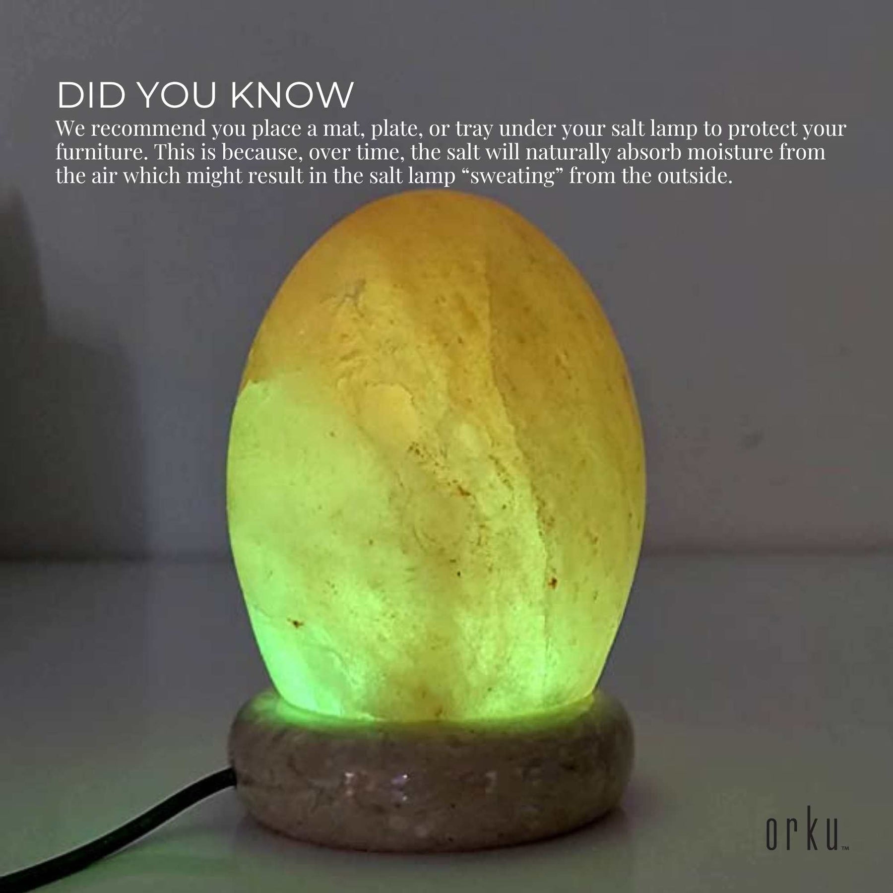 Premium Himalayan Pink Salt Lamp with Colour Changing LED - Egg Shape USB