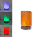 Himalayan Salt Lamp - Cylinder Shape 11cm - USB Colour Changing LED Light - SuperSaverAU - view 1