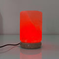 Himalayan Salt Lamp - Cylinder Shape 11cm - USB Colour Changing LED Light - SuperSaverAU - view 2