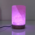 Himalayan Salt Lamp - Cylinder Shape 11cm - USB Colour Changing LED Light - SuperSaverAU - view 4