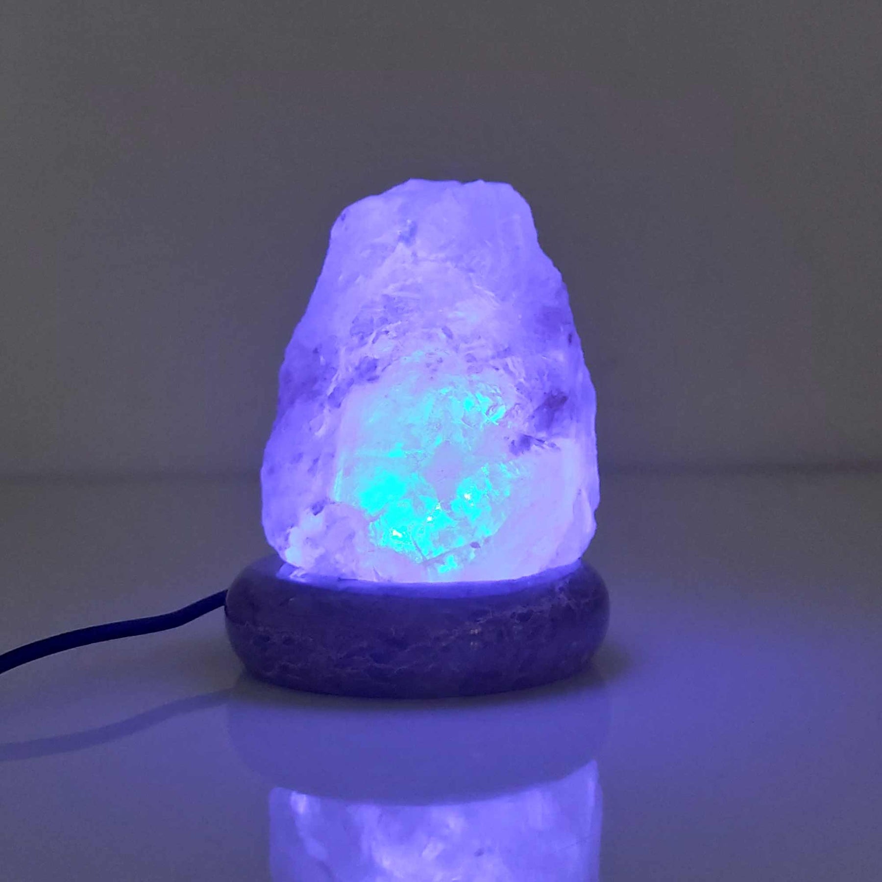 Himalayan Salt Collective USB Colour Changing Salt Lamp - Natural Shape 8.5cm - SuperSaverAU - view 8