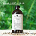 Orku 500ml Organic Hemp Seed Oil - Cold Pressed Food Grade Oils - SuperSaverAU - view 2