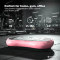 Social Hike Pink Vibration Machine Platform - Exercise Plate - Whole Body Workout