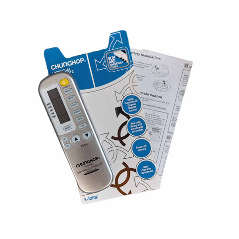 Chunghop Air Conditioner AC Remote Control Compatible with CHUANGHUA and More - SuperSaverAU - view 2