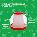 Rooster Farms 1.5kg Automatic Chicken Feeder - Easy Fill, Optimum Flow - SuperSaverAU - view 6