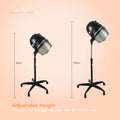 Ellie & Ruby Adjustable Free Standing Salon Hair Dryer Hood 1000W with Timer and Thermostat - SuperSaverAU - view 3