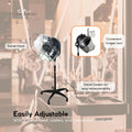 Ellie & Ruby Adjustable Free Standing Salon Hair Dryer Hood 1000W with Timer and Thermostat - SuperSaverAU - view 4